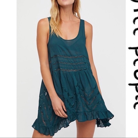 Free People Dresses & Skirts - Free People voile and lace slip dress